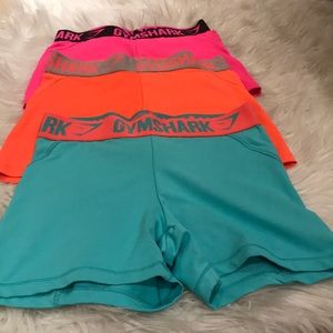 Bundle of 3 Gymshark Active Shorts